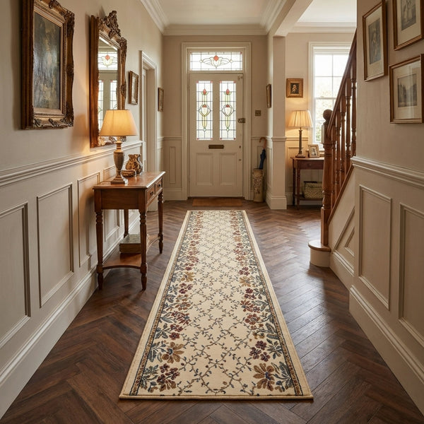 Ancient Garden Ivory 57084-6464 Hall Runner