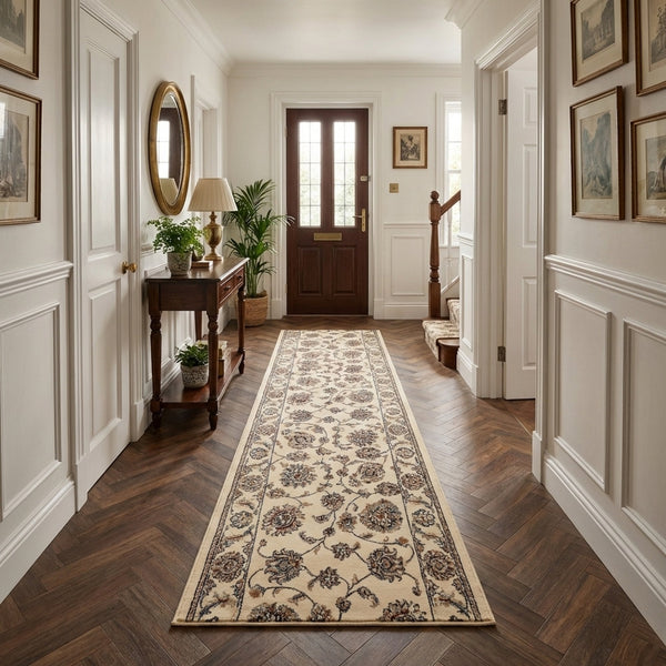 Ancient Garden Ivory/Ivory 57365-6464 Hall Runner