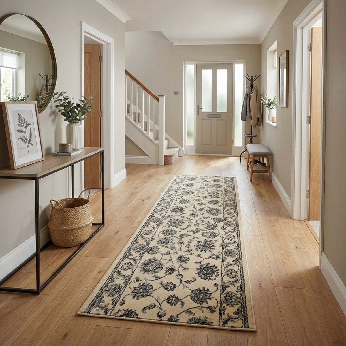 Ancient Garden Ivory/Ivory 57365-6666 Tapis de couloir