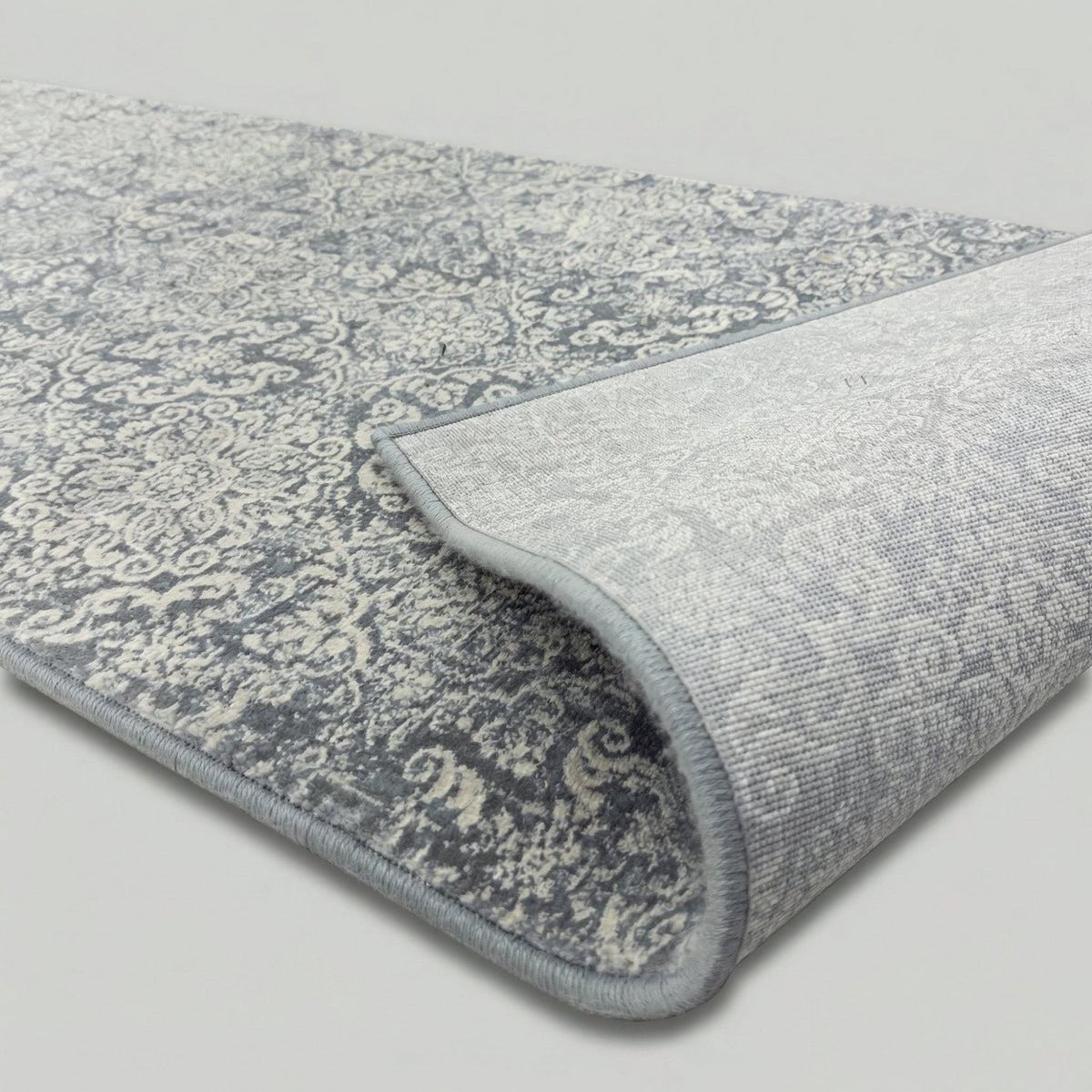 Ancient Garden Light Blue 57162-4666 Rug Runner