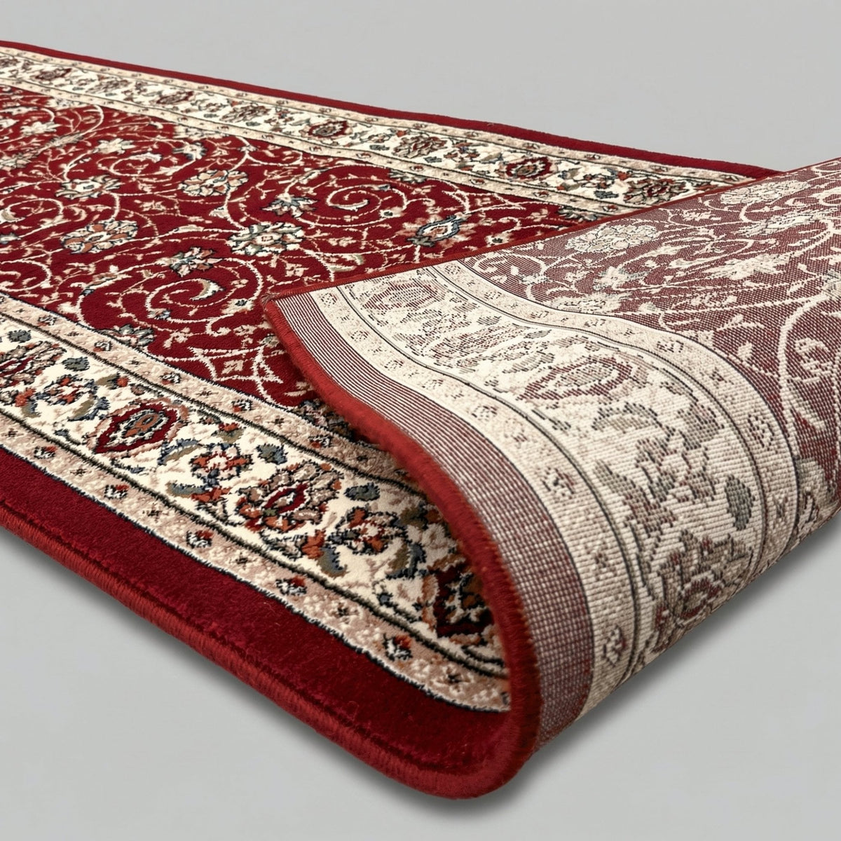 Ancient Garden Red/Ivory 57120-1464 Rug Runner