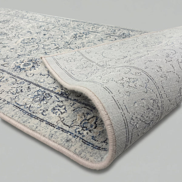 Ancient Garden Silver/Gray 57126-9696 Rug Runner