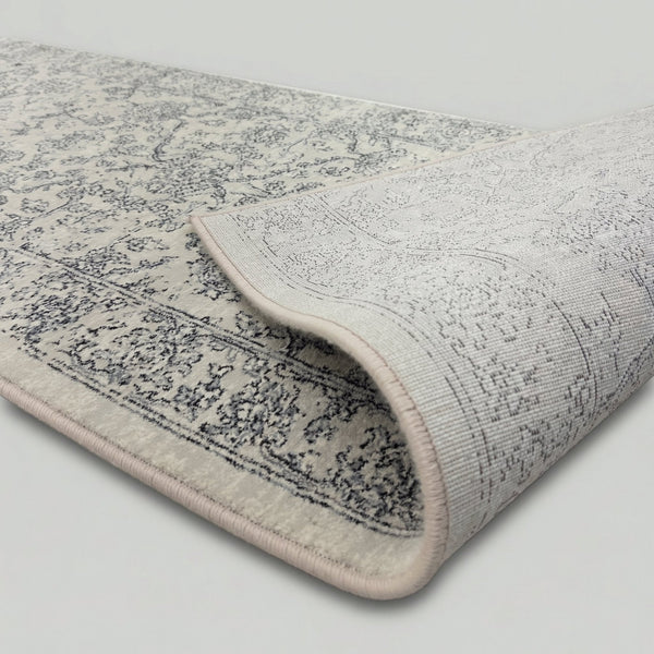 Ancient Garden Silver/Gray 57136-9696 Hall Runner