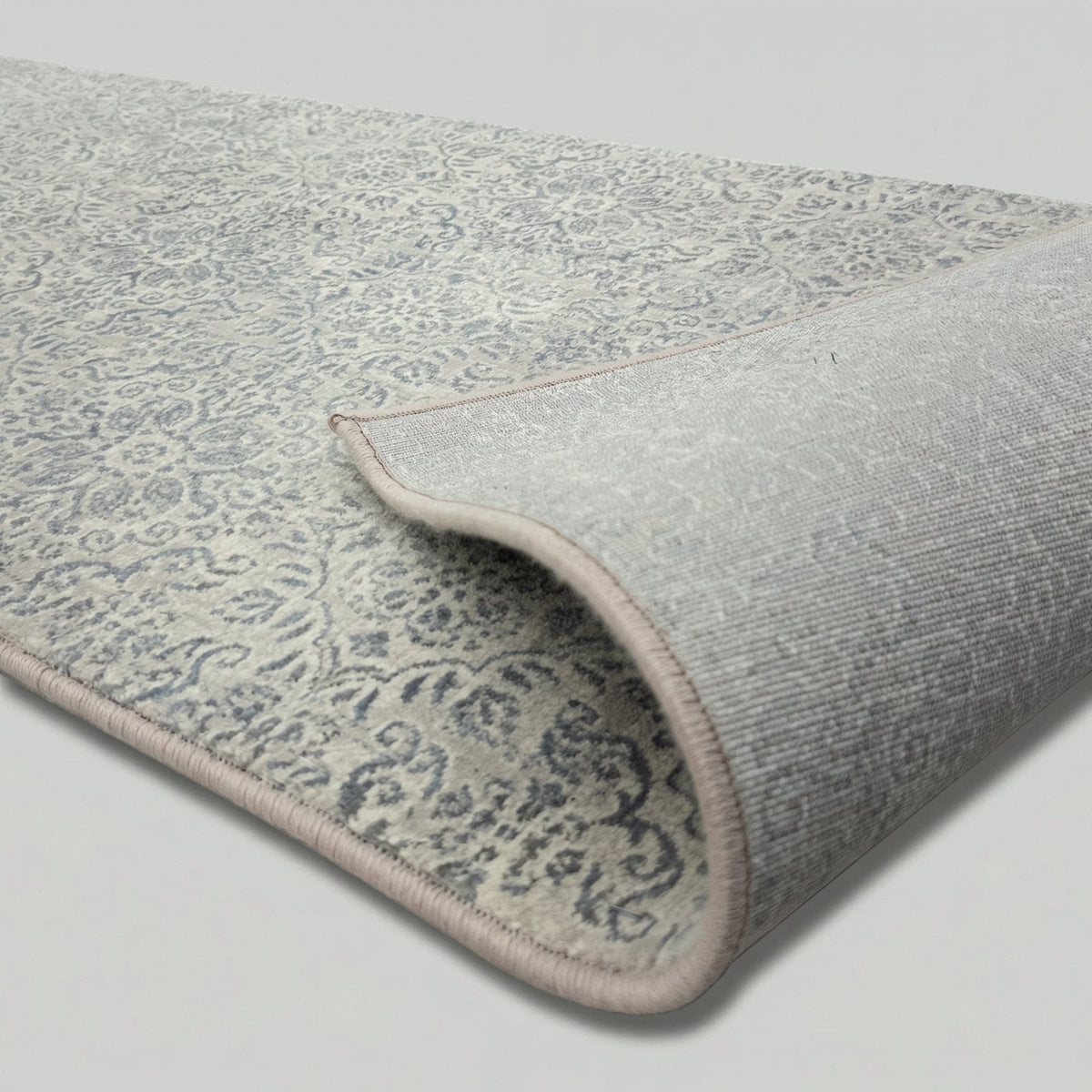 Ancient Garden Silver/Gray 57162-9646 Hall Runner