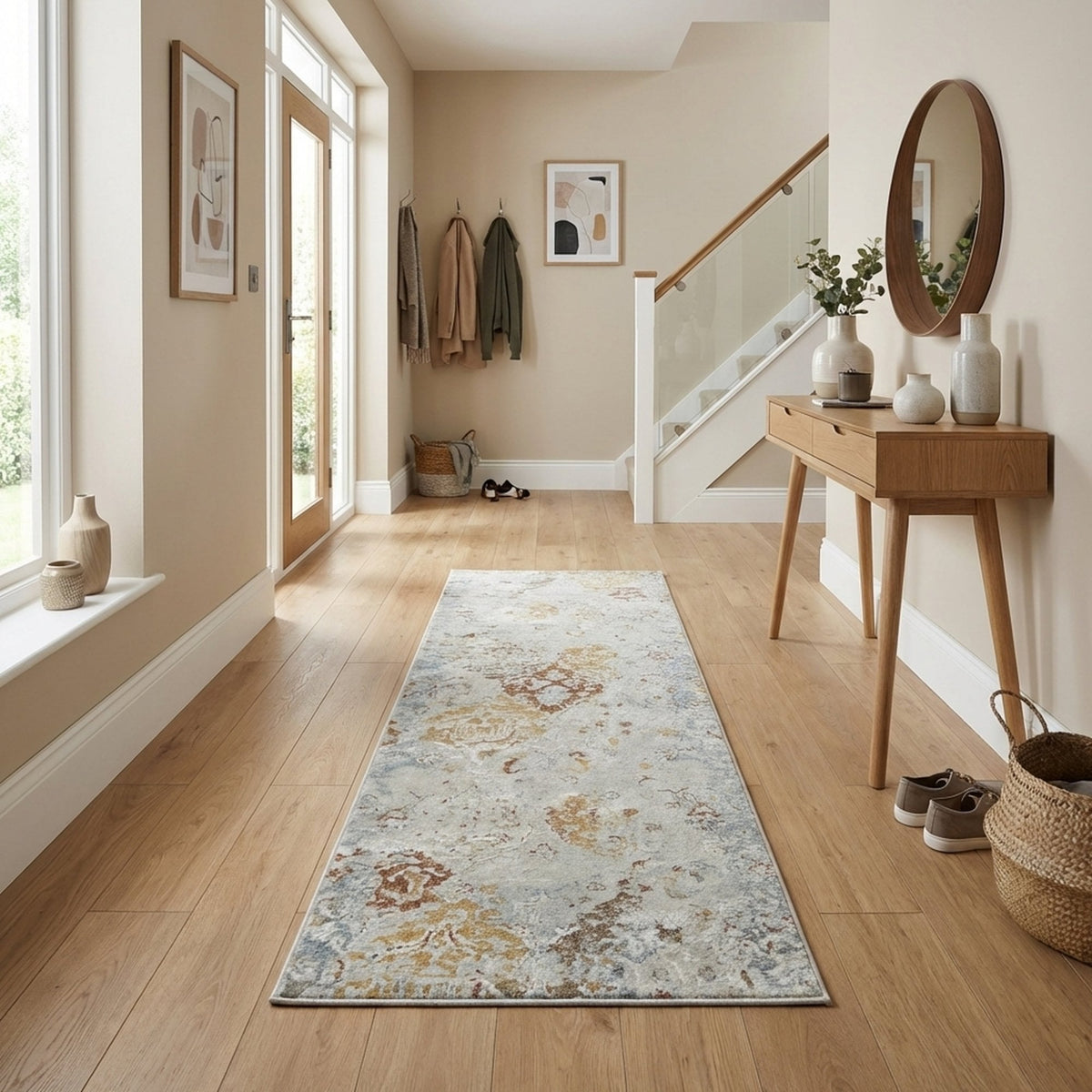 Annalise Beige/Multi 7602-899 Rug Runner