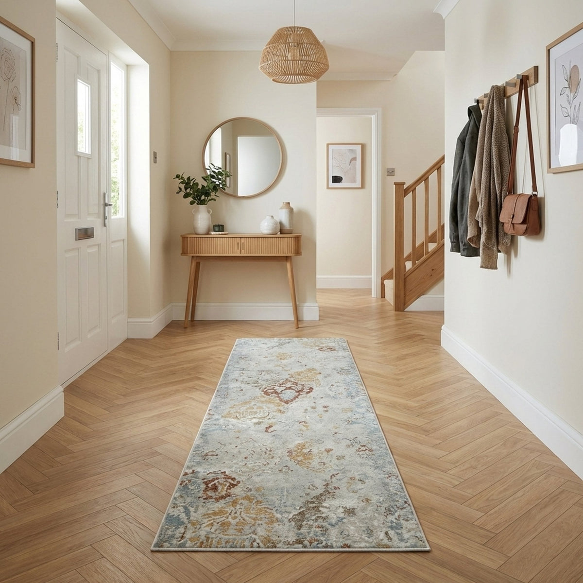Annalise Beige/Multi 7602-899 Rug Runner
