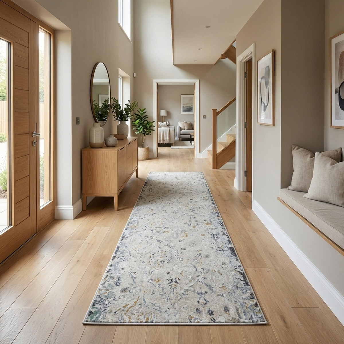 Annalise Cream/Multi 7602-199 Rug Runner