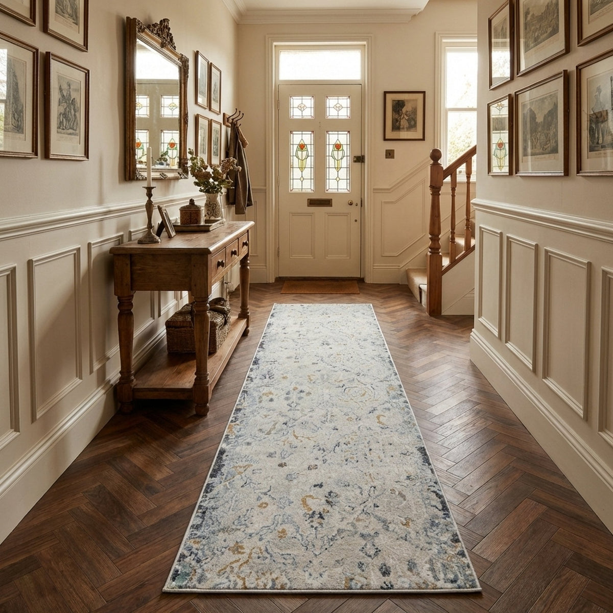 Annalise Cream/Multi 7602-199 Rug Runner