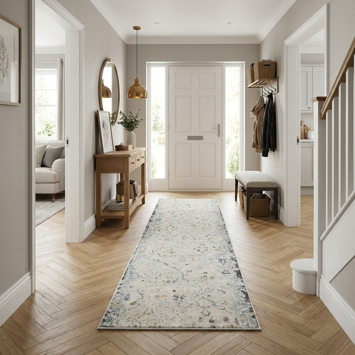 Annalise Cream/Multi 7602-199 Rug Runner