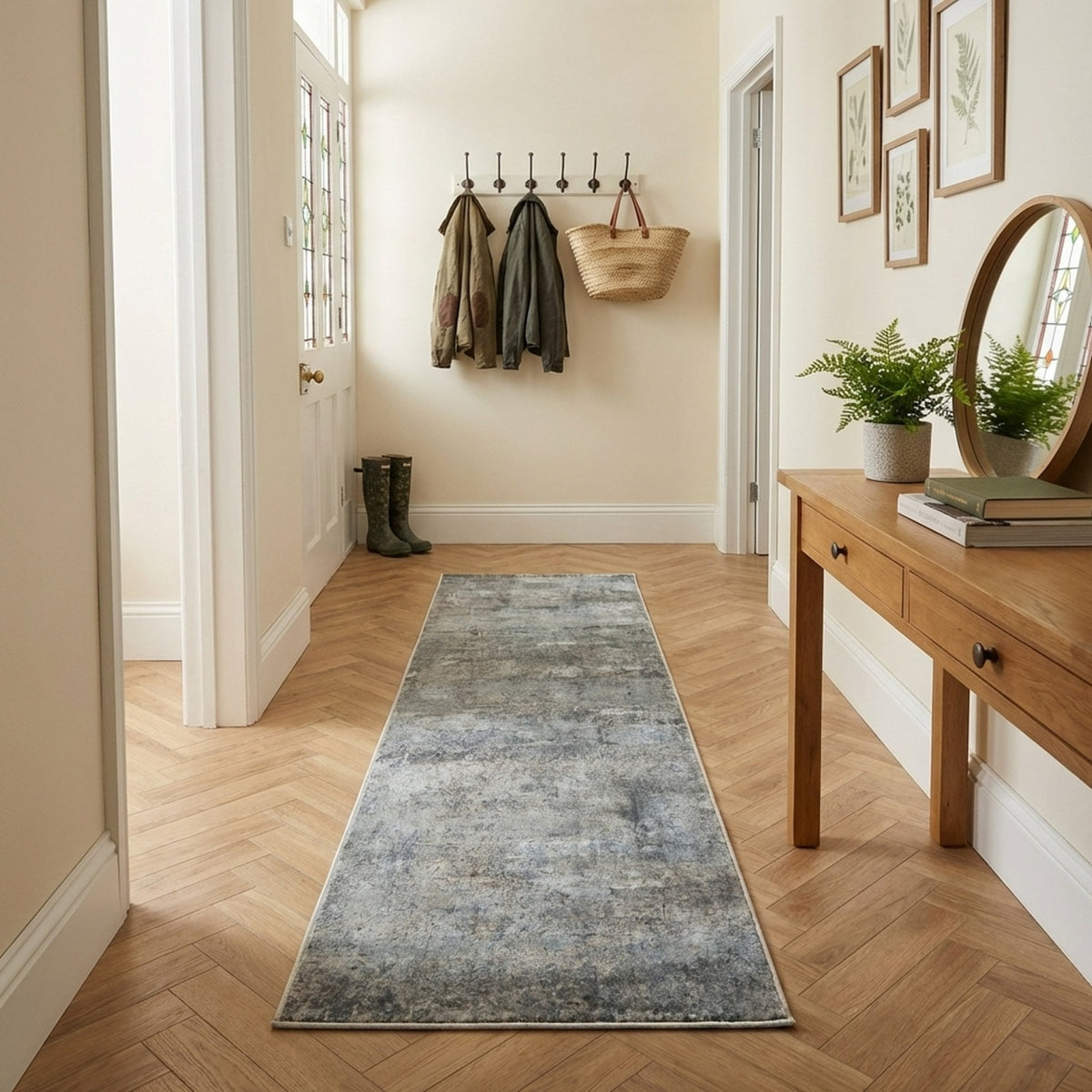 Castilla Cream/Gray 3533-190 Rug Runner