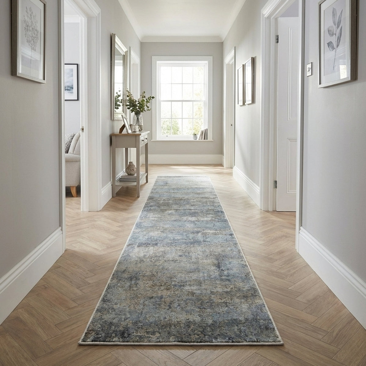 Castilla Cream/Gray 3533-190 Rug Runner