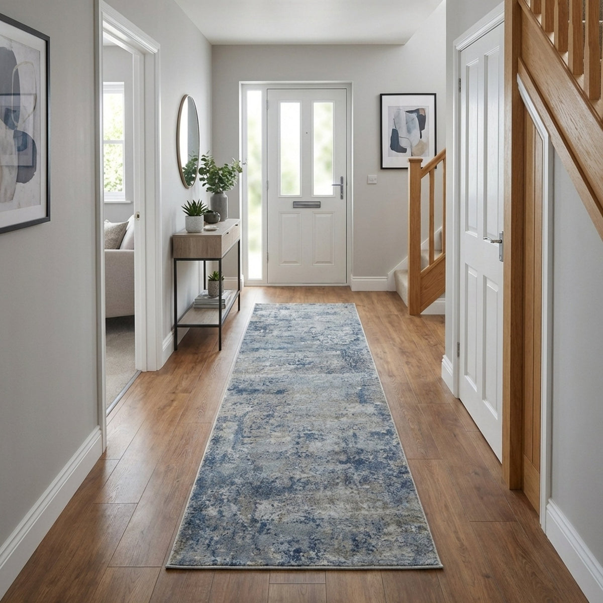 Castilla Gray/Blue 3533-950 Rug Runner