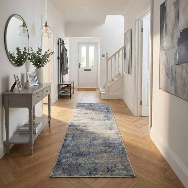 Castilla Gray/Blue 3533-950 Rug Runner