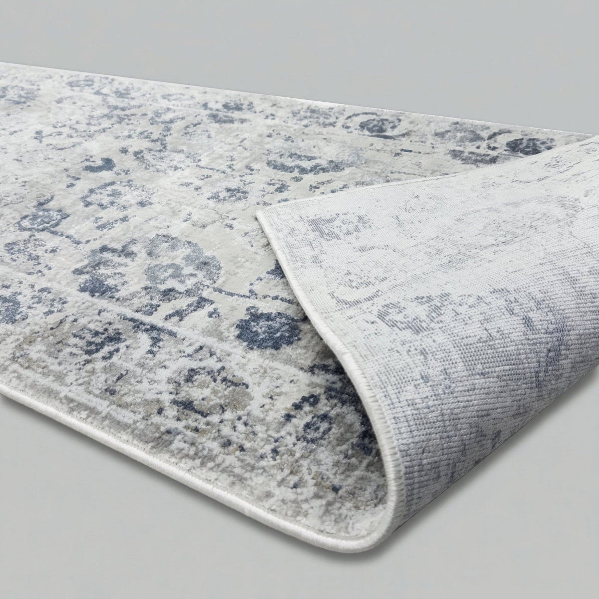 Castilla Grey/Blue 3530-950 Hall Runner