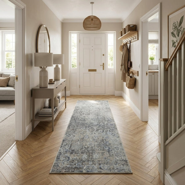 Castilla Ivory/Gray 3530-190 Rug Runner