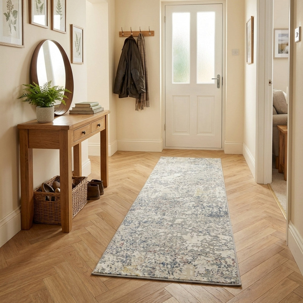 Couture Gray 52016-6464 Rug Runner