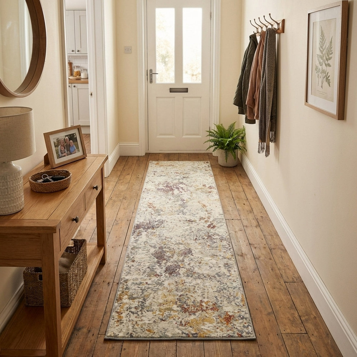 Couture Gray/Gold 52023-6414 Rug Runner