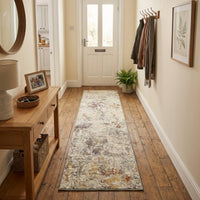 Couture Gray/Gold 52023-6414 Rug Runner