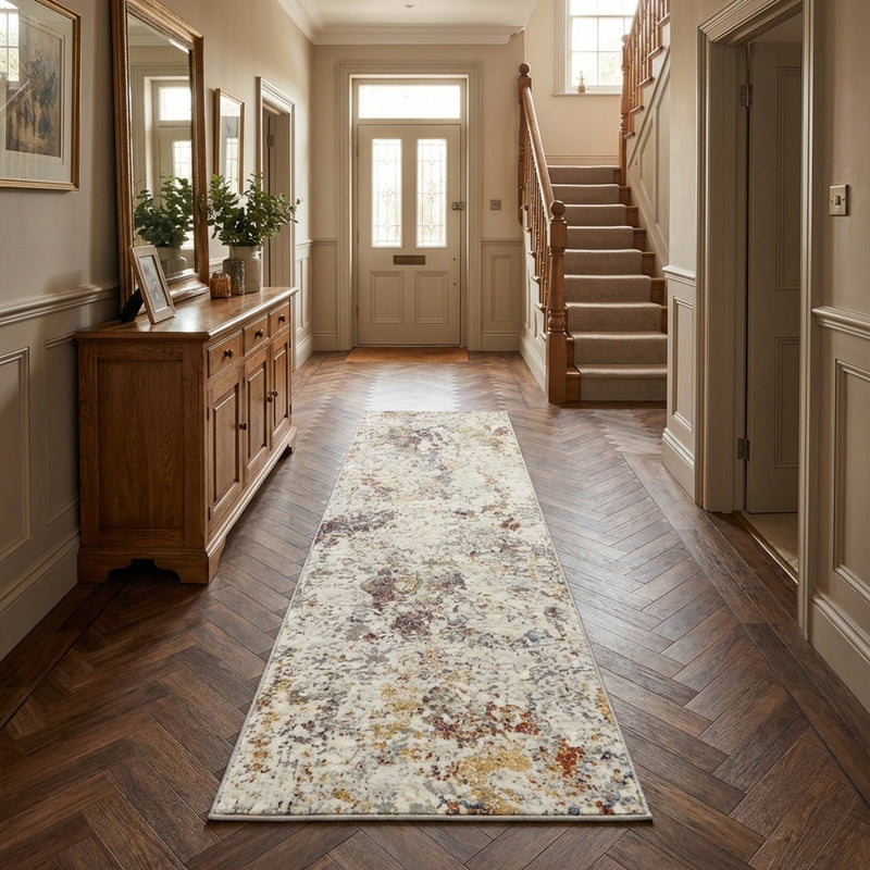 Couture Gray/Gold 52023-6414 Rug Runner