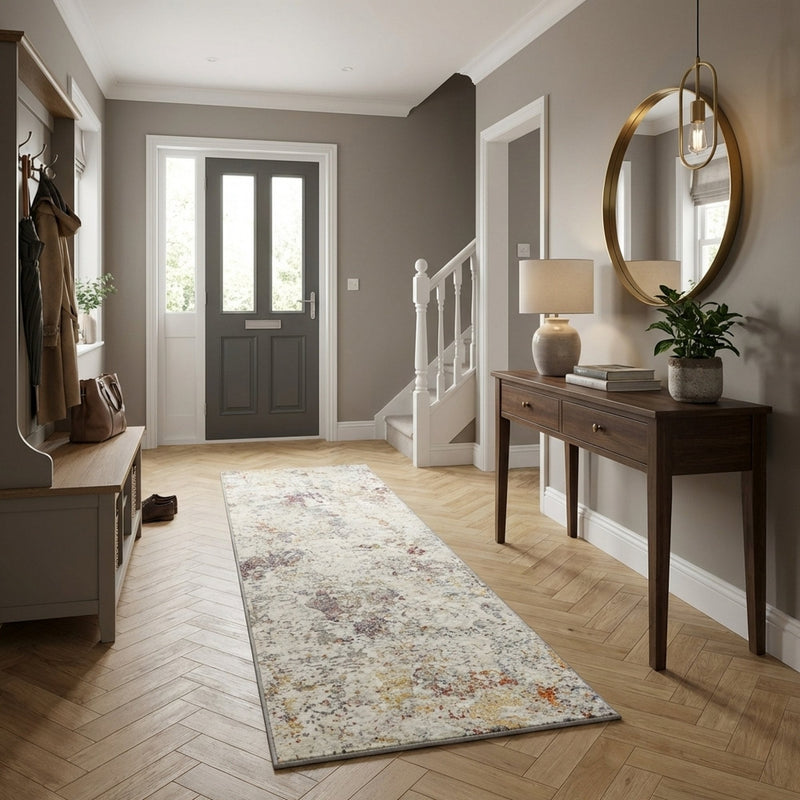 Couture Gray/Gold 52023-6414 Rug Runner