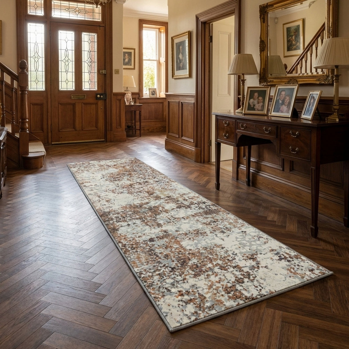 Couture Ivory/Copper 52016-1626 Rug Runner