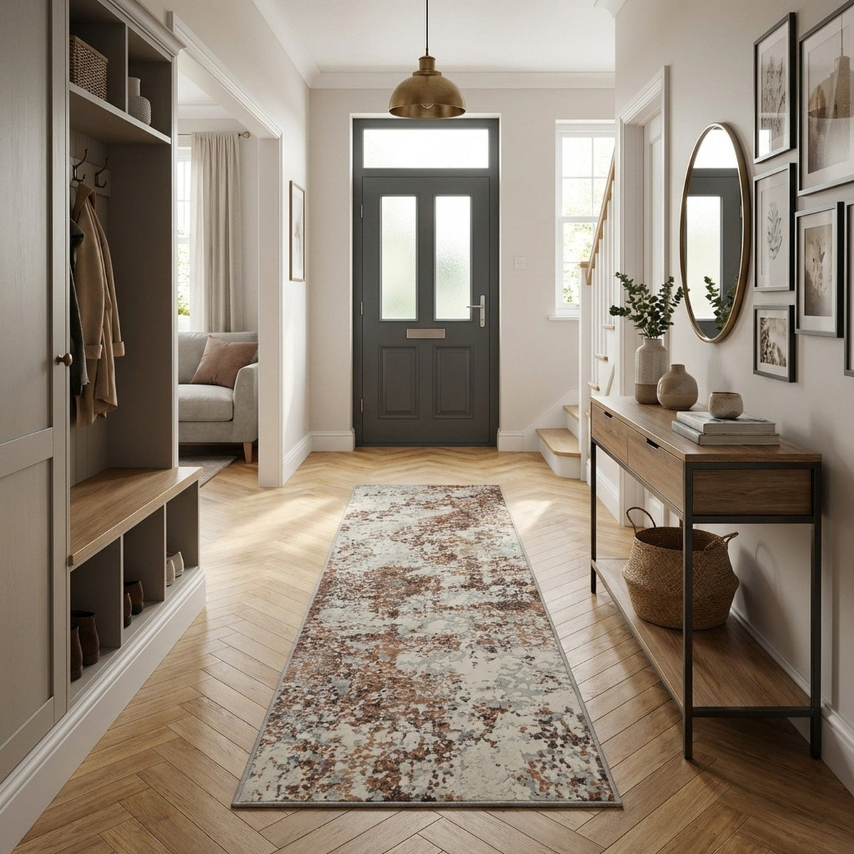 Couture Ivory/Copper 52016-1626 Rug Runner
