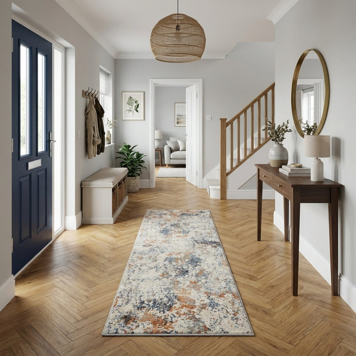Couture Ivory/Copper 52023-6616 Rug Runner