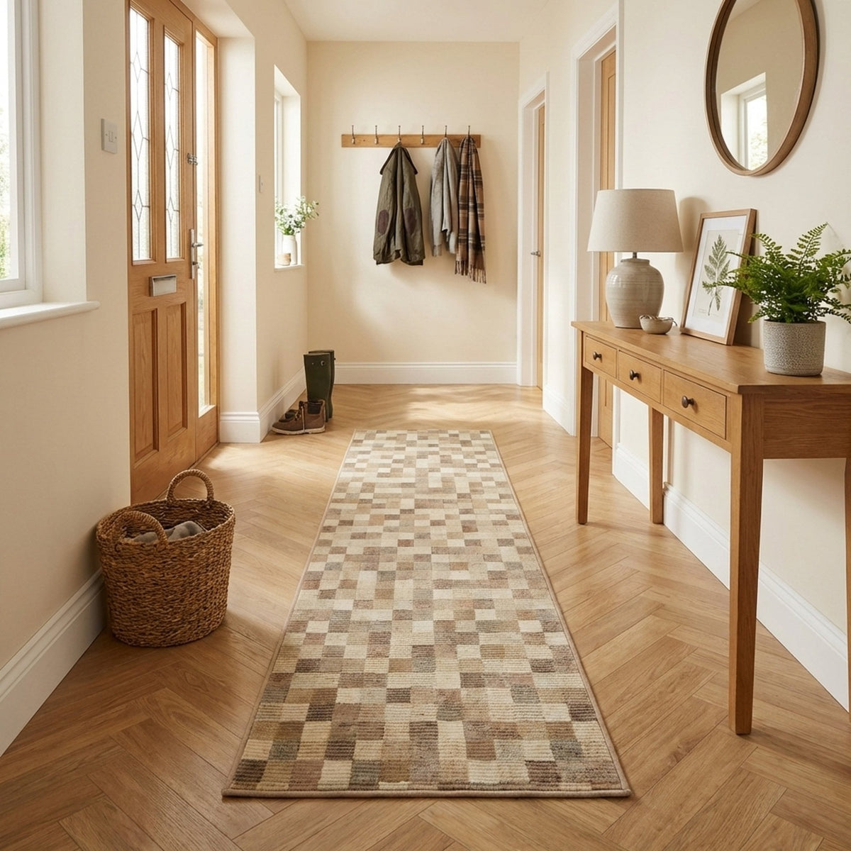 Eclipse Beige 63339-6282 Hall Runner