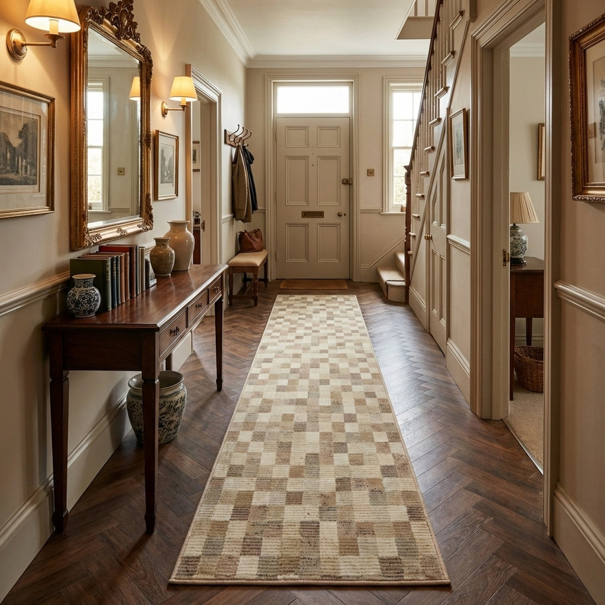 Eclipse Beige 63339-6282 Hall Runner