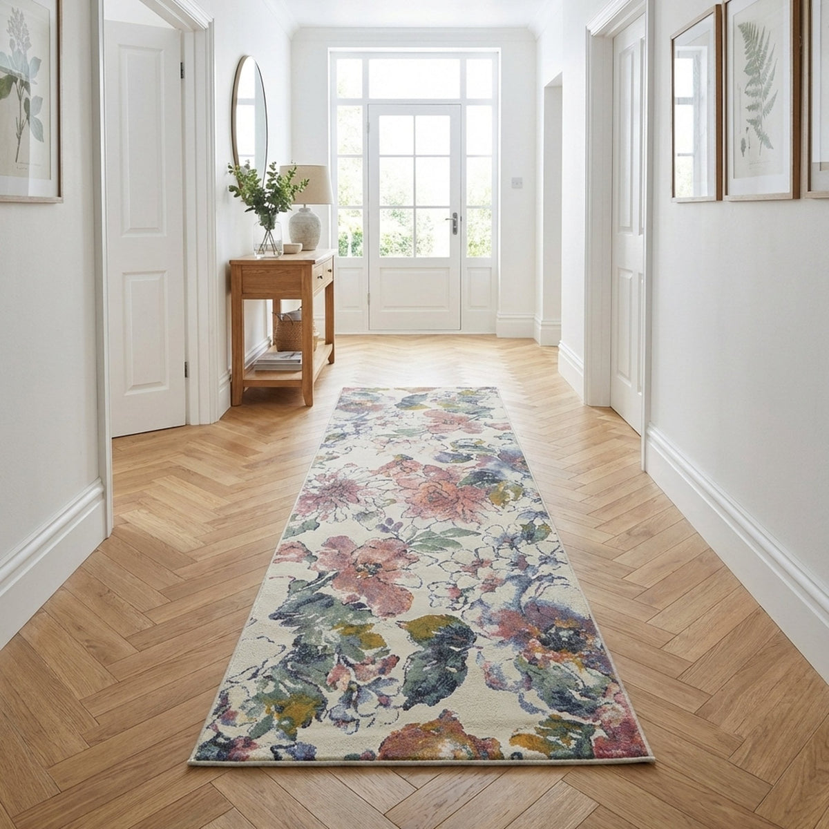 Eclipse Beige/Multi 63528-6626 Rug Runner