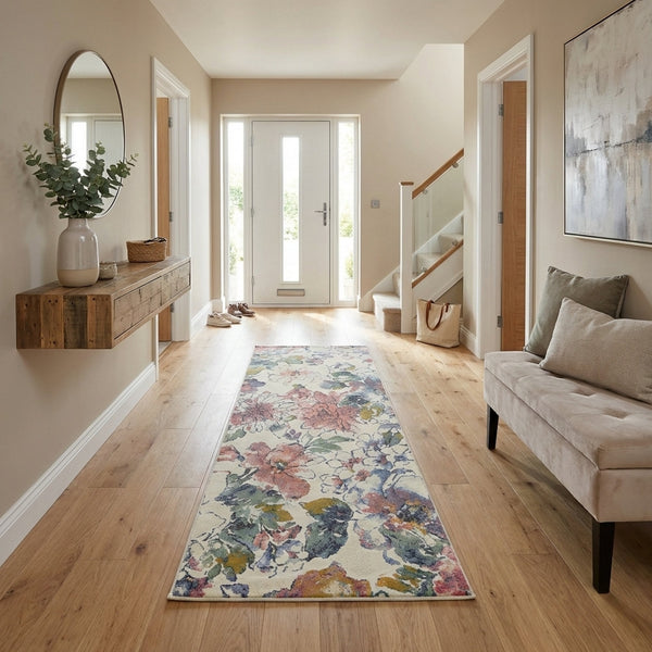 Eclipse Beige/Multi 63528-6626 Rug Runner