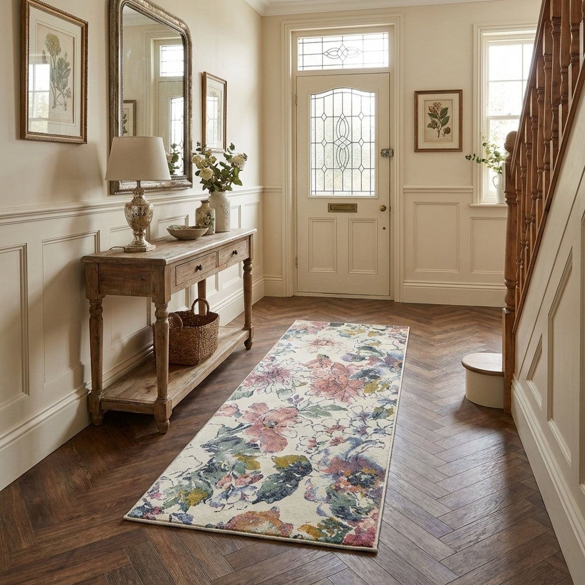 Eclipse Beige/Multi 63528-6626 Rug Runner