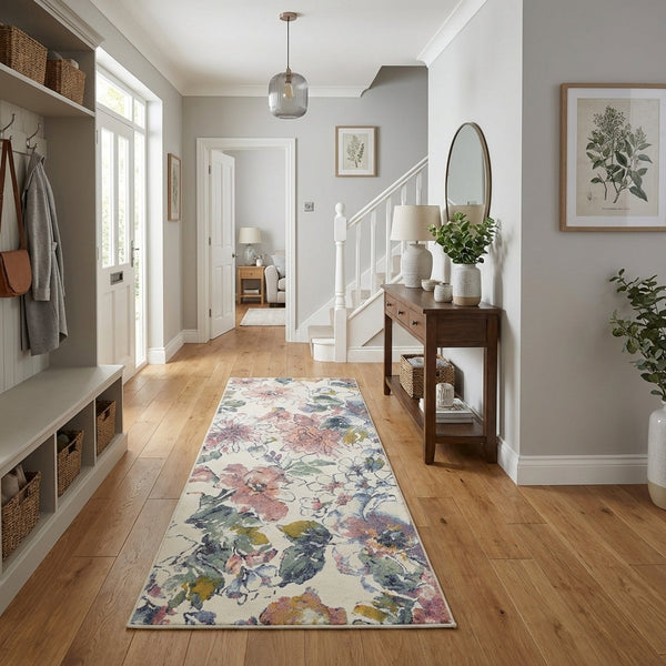 Eclipse Beige/Multi 63528-6626 Rug Runner