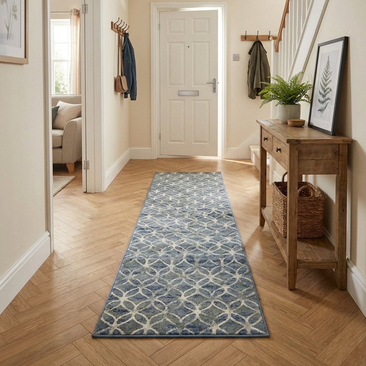 Eclipse Blue 63396-5666 Rug Runner