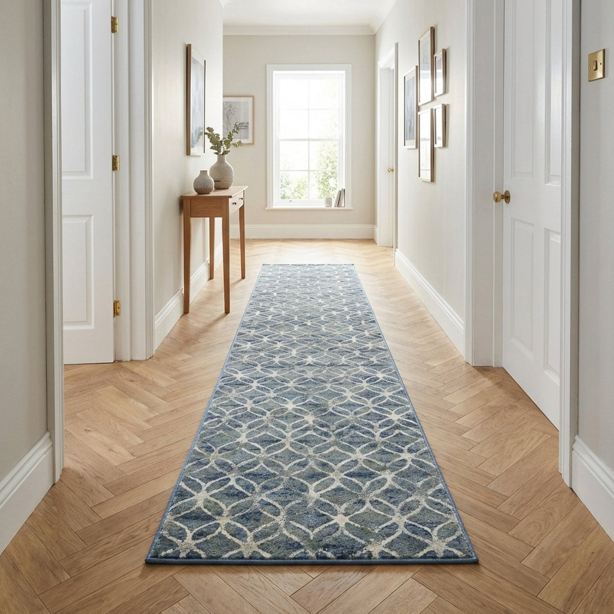 Eclipse Blue 63396-5666 Rug Runner