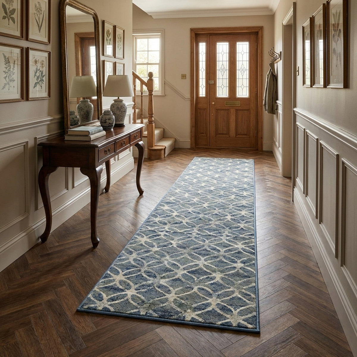 Eclipse Blue 63396-5666 Rug Runner
