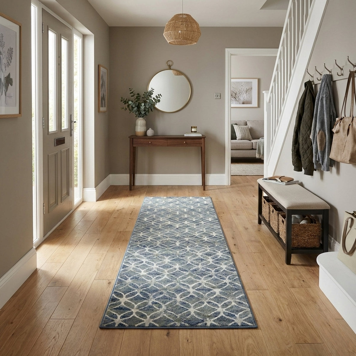 Eclipse Blue 63396-5666 Rug Runner