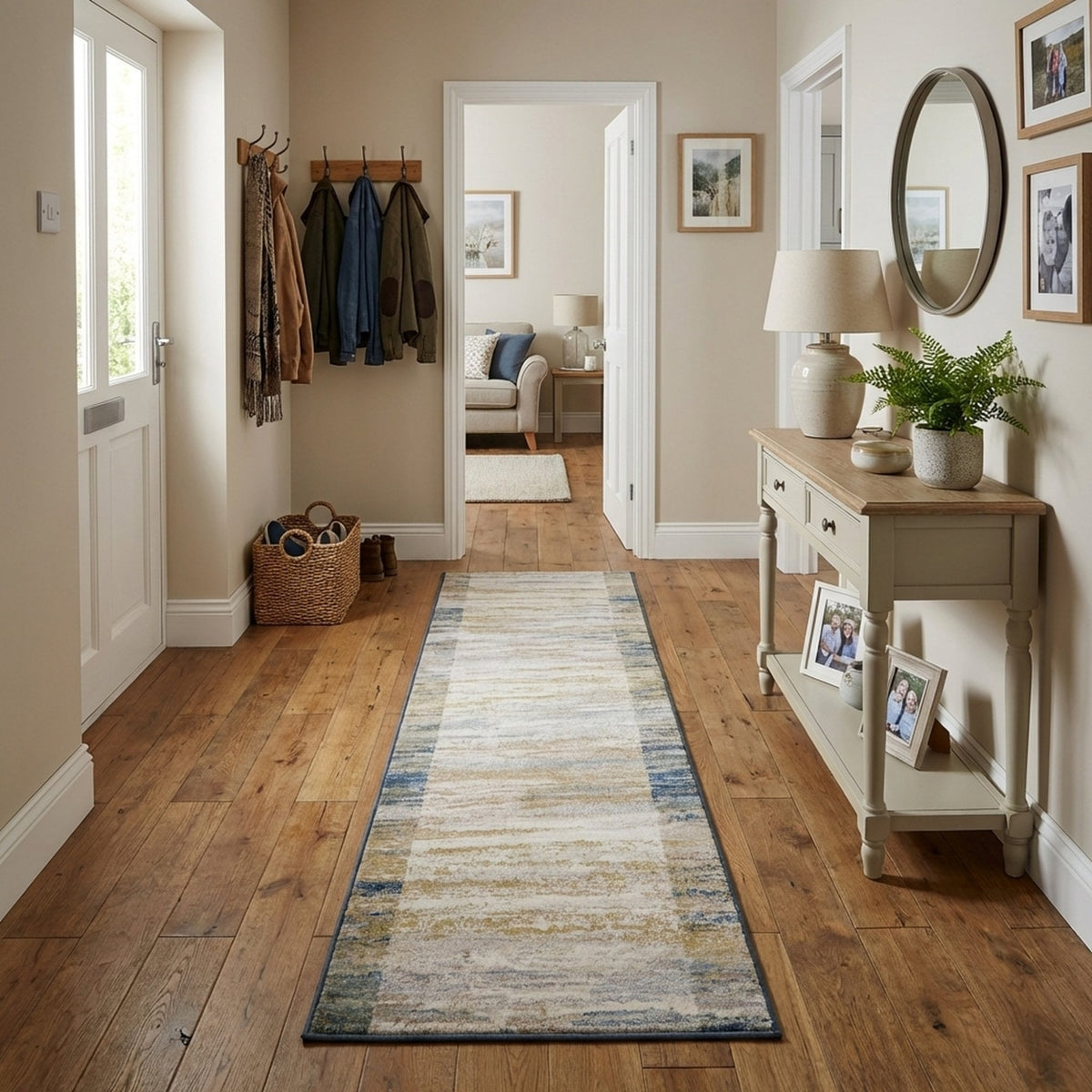 Eclipse Blue/Gray 79138-6191 Rug Runner