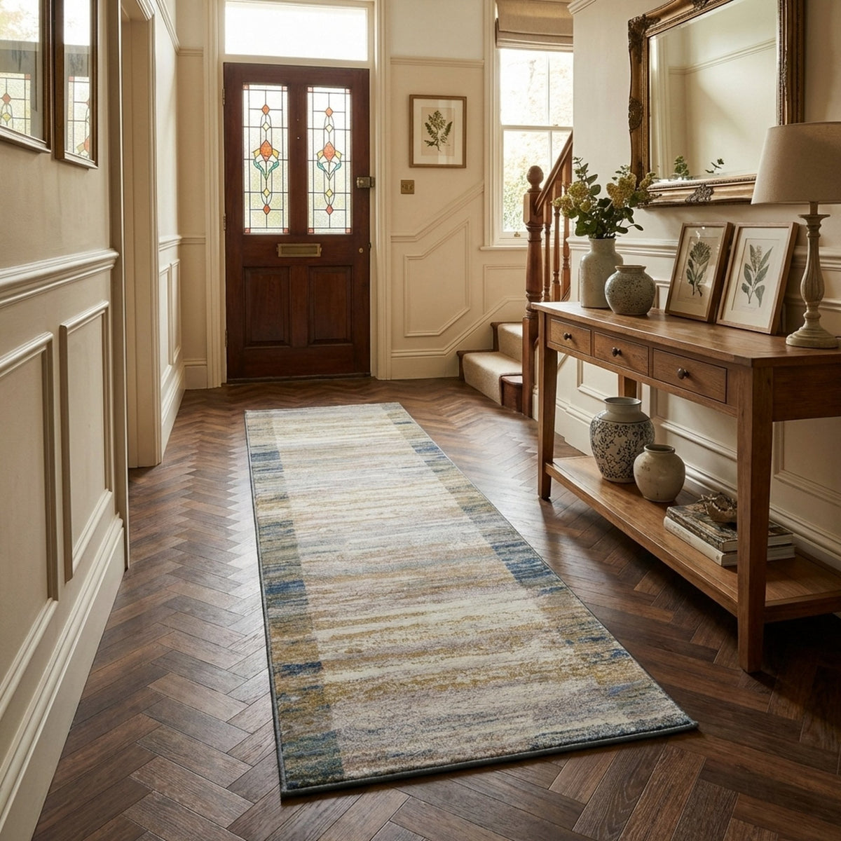 Eclipse Blue/Gray 79138-6191 Rug Runner