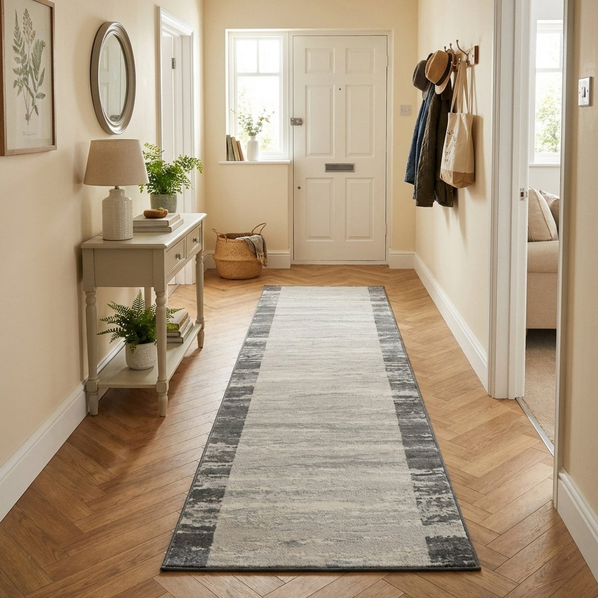 Eclipse Gray 79138-7696 Rug Runner