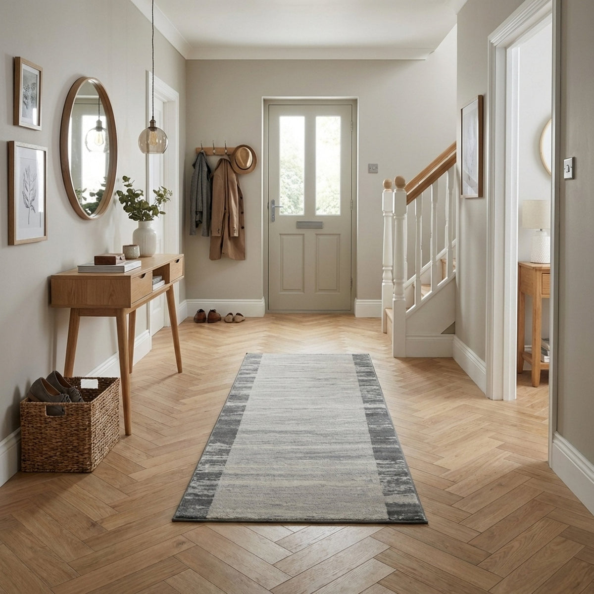 Eclipse Gray 79138-7696 Rug Runner