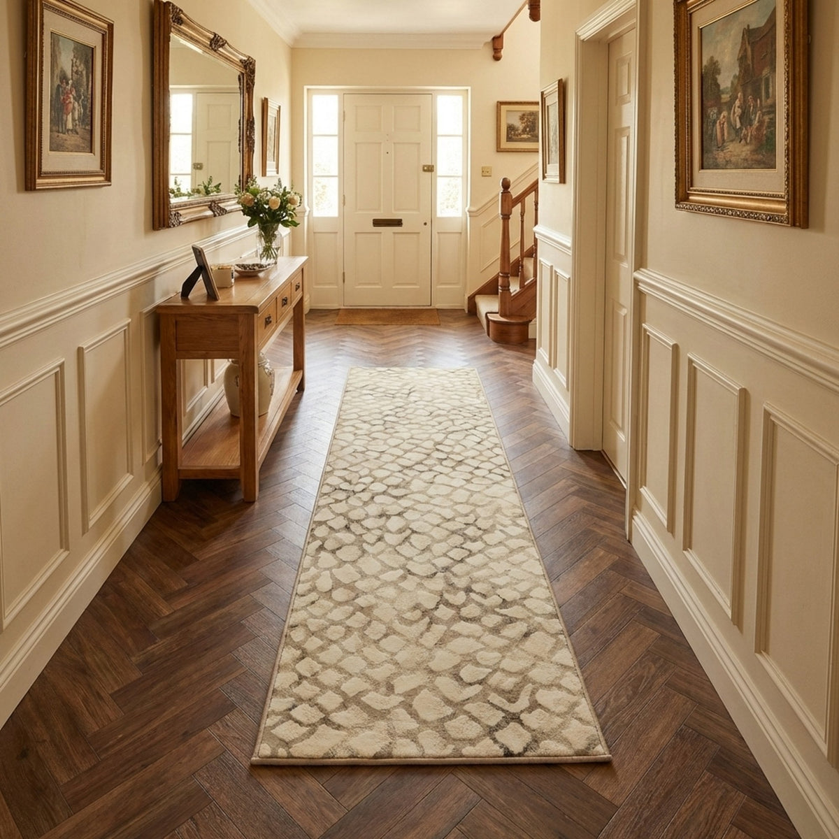 Eclipse Ivory 64194-8565 Hall Runner