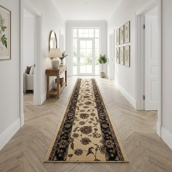 Legacy Cream/Brown 58020-160 Hall Runner
