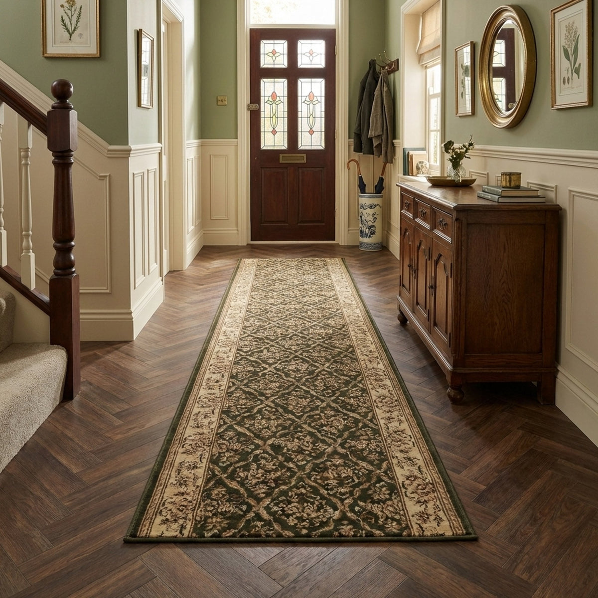 Legacy Green 58018-440 Rug Runner