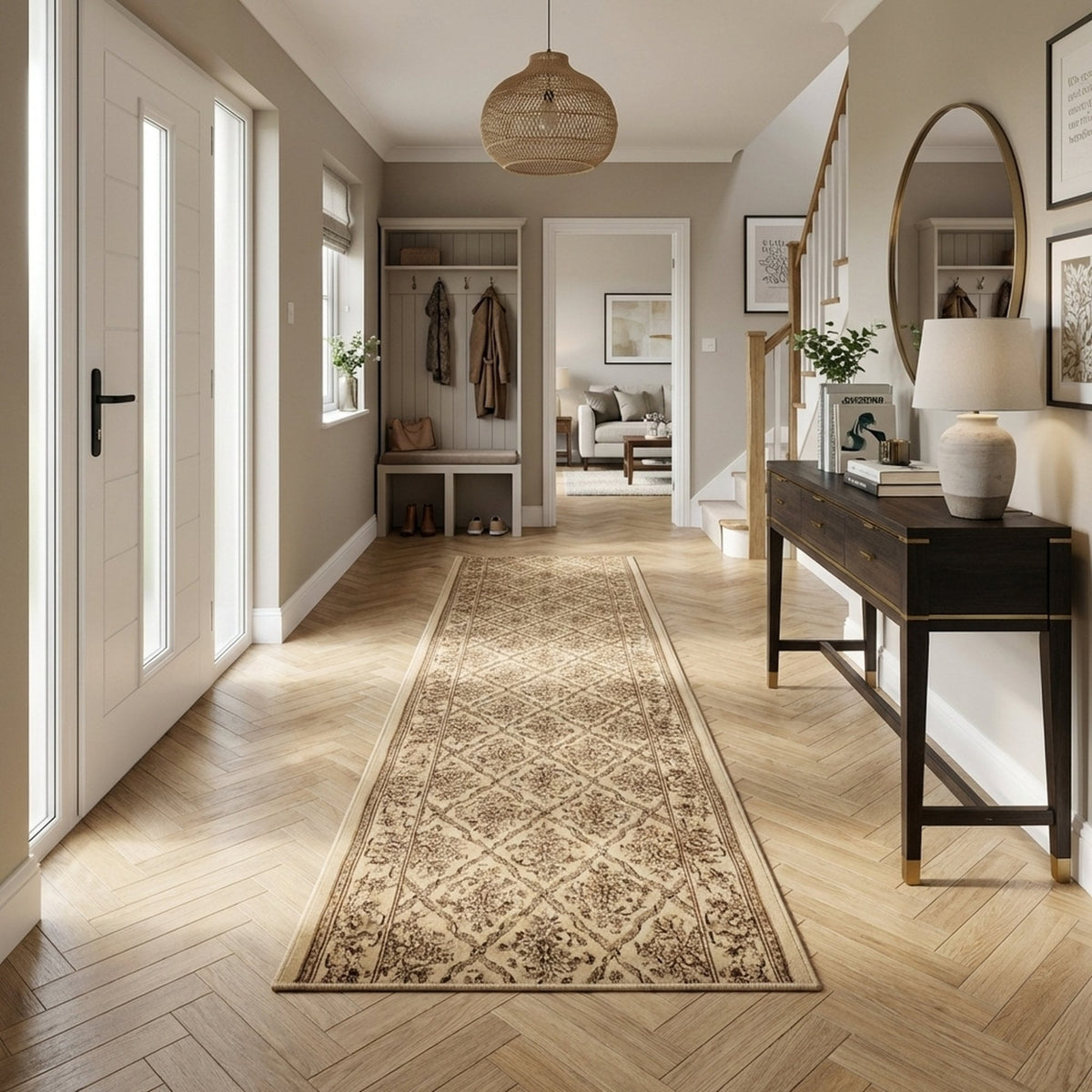 Legacy Ivory 58018-100 Hall Runner