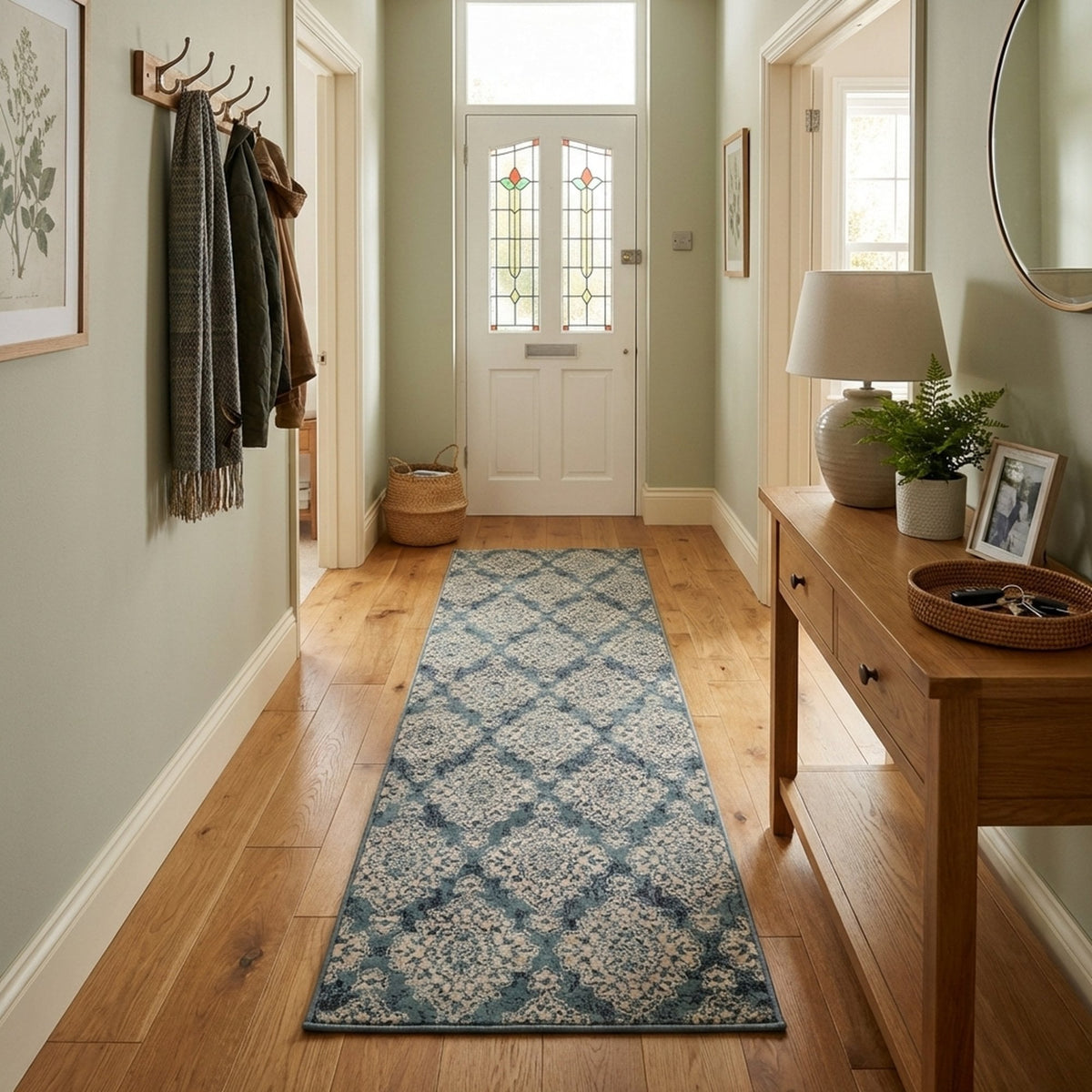 Melody Blue 985015-119 Hall Runner