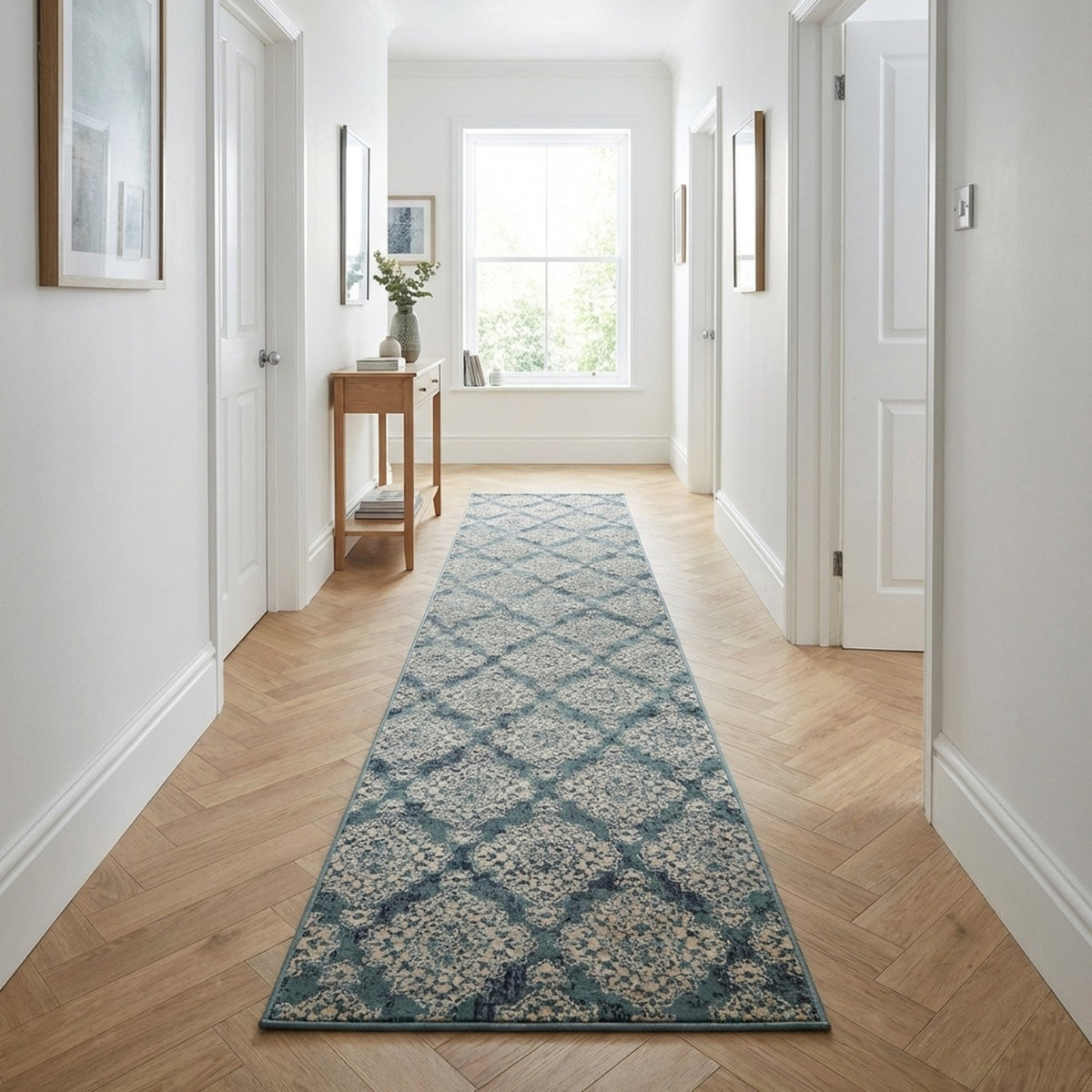 Melody Blue 985015-119 Hall Runner