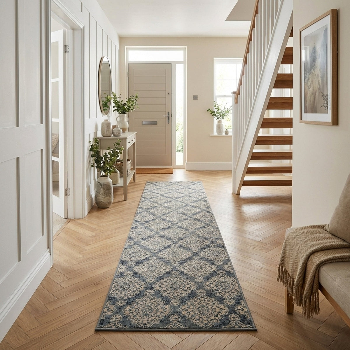 Melody Blue 985015-119 Hall Runner
