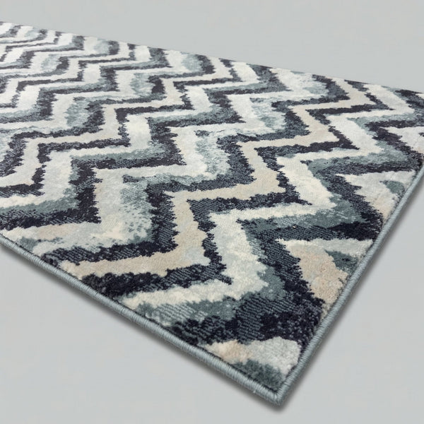 Melody Blue Beige 985018-119 Rug Runner