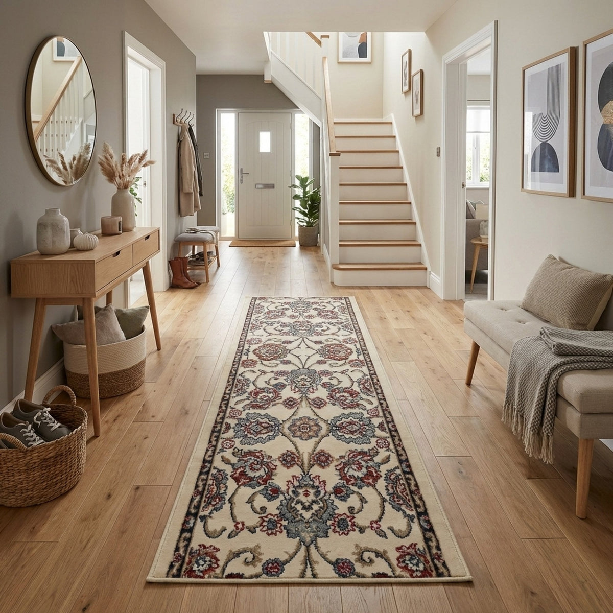 Melody Ivory 985020-414 Hall Runner